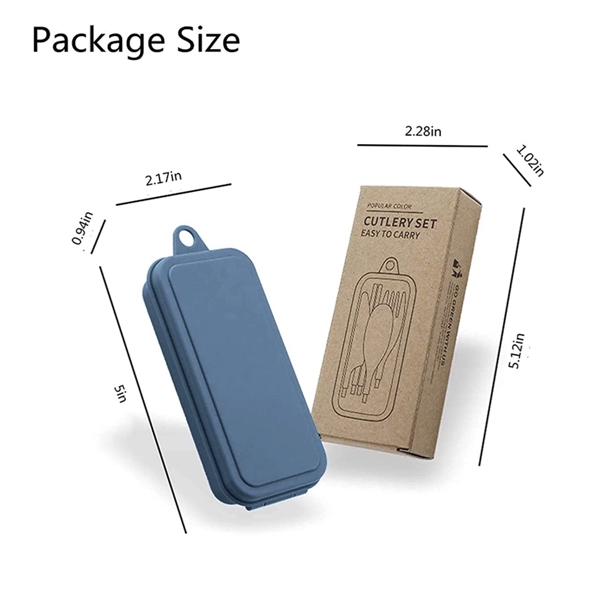 Biodegradable Wheat Straw Flatware Set - Biodegradable Wheat Straw Flatware Set - Image 3 of 4