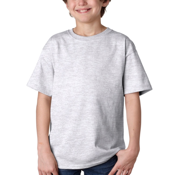 Gildan 6.1 oz 100% Preshrunk Cotton Youth T-Shirt w/ Custom - Gildan 6.1 oz 100% Preshrunk Cotton Youth T-Shirt w/ Custom - Image 2 of 35