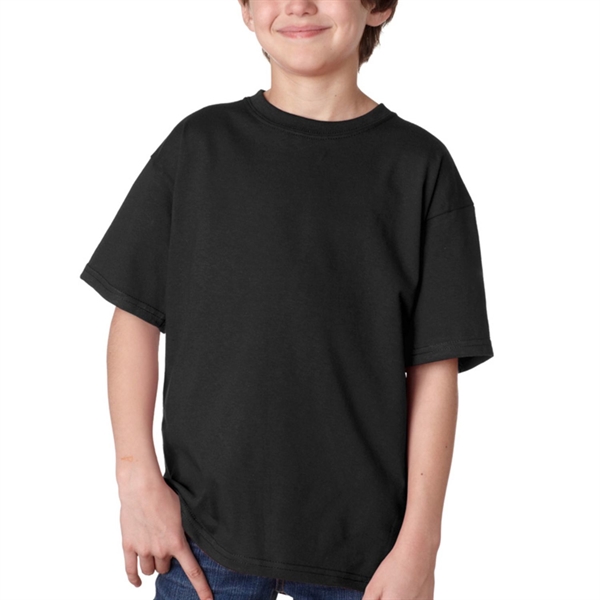 Gildan 6.1 oz 100% Preshrunk Cotton Youth T-Shirt w/ Custom - Gildan 6.1 oz 100% Preshrunk Cotton Youth T-Shirt w/ Custom - Image 3 of 35