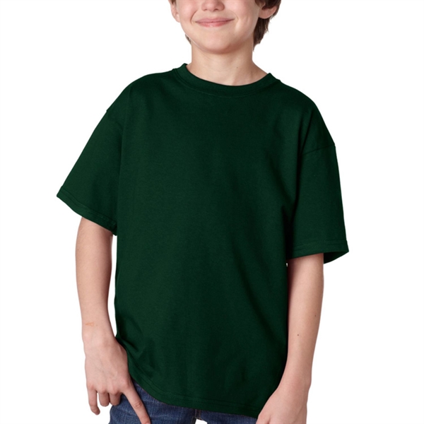 Gildan 6.1 oz 100% Preshrunk Cotton Youth T-Shirt w/ Custom - Gildan 6.1 oz 100% Preshrunk Cotton Youth T-Shirt w/ Custom - Image 10 of 35