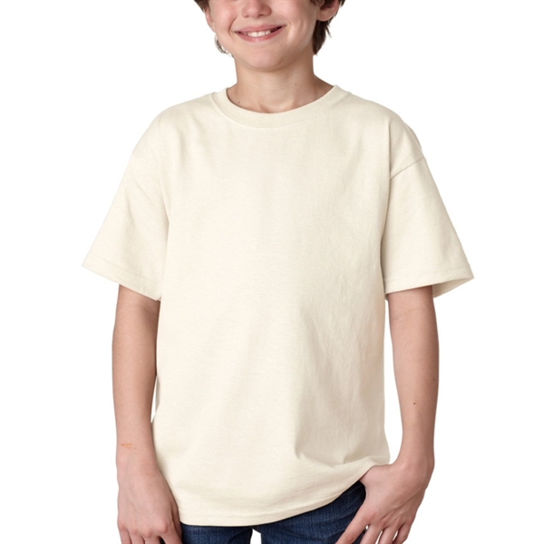 Gildan 6.1 oz 100% Preshrunk Cotton Youth T-Shirt w/ Custom - Gildan 6.1 oz 100% Preshrunk Cotton Youth T-Shirt w/ Custom - Image 23 of 35
