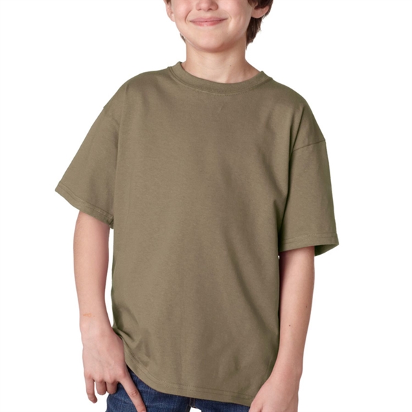 Gildan 6.1 oz 100% Preshrunk Cotton Youth T-Shirt w/ Custom - Gildan 6.1 oz 100% Preshrunk Cotton Youth T-Shirt w/ Custom - Image 25 of 35