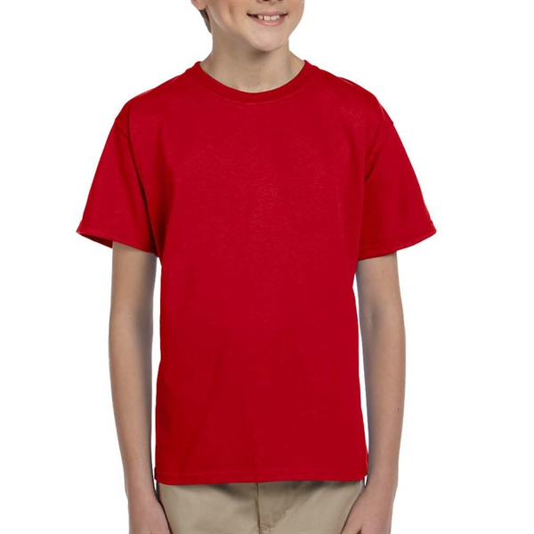 Gildan 6.1 oz 100% Preshrunk Cotton Youth T-Shirt w/ Custom - Gildan 6.1 oz 100% Preshrunk Cotton Youth T-Shirt w/ Custom - Image 30 of 35