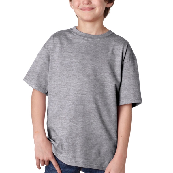 Gildan 6.1 oz 100% Preshrunk Cotton Youth T-Shirt w/ Custom - Gildan 6.1 oz 100% Preshrunk Cotton Youth T-Shirt w/ Custom - Image 33 of 35