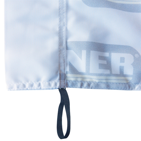 12' Double Sided Half Drop Banner w/ Premium Hardware & Base - 12' Double Sided Half Drop Banner w/ Premium Hardware & Base - Image 9 of 15