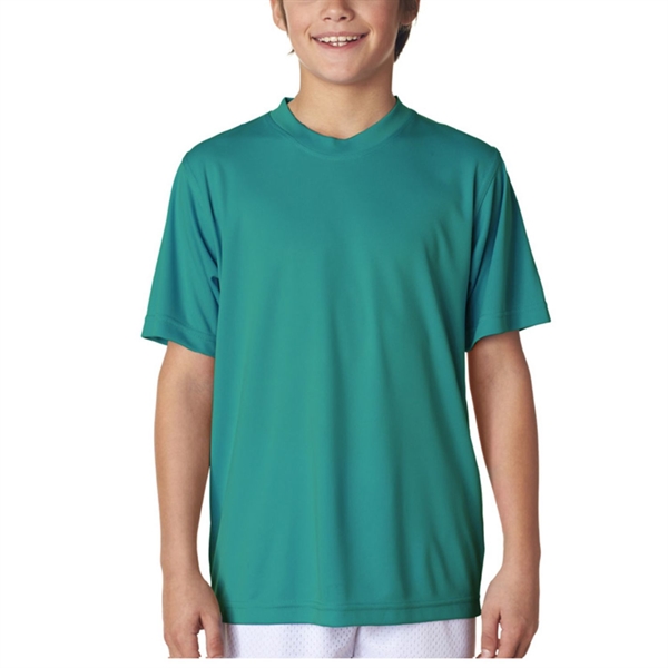 UltraClub 4 oz 100% Micro-Polyester Youth  T-Shirt