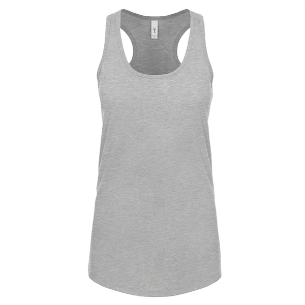 Next Level 4 oz. 60/ 40 Cotton/ Polyester Ladies Racerback - Next Level 4 oz. 60/ 40 Cotton/ Polyester Ladies Racerback - Image 10 of 23