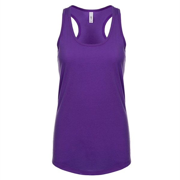 Next Level 4 oz. 60/ 40 Cotton/ Polyester Ladies Racerback - Next Level 4 oz. 60/ 40 Cotton/ Polyester Ladies Racerback - Image 16 of 23
