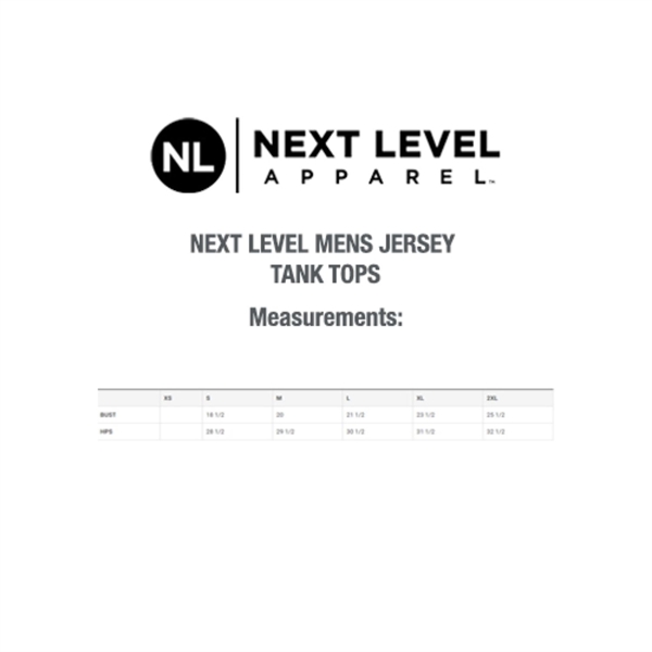 Next Level 4.3 oz. 100% Combed Cotton Men's Jersey Tank Tops - Next Level 4.3 oz. 100% Combed Cotton Men's Jersey Tank Tops - Image 1 of 20