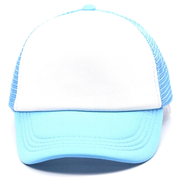 Custom Kids Mesh Back Baseball Cap & Children Trucker Hat - Custom Kids Mesh Back Baseball Cap & Children Trucker Hat - Image 8 of 17