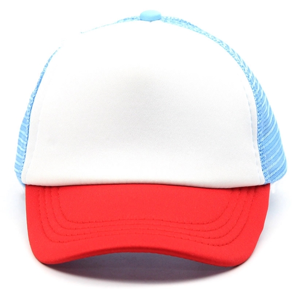 Custom Kids Mesh Back Baseball Cap & Children Trucker Hat - Custom Kids Mesh Back Baseball Cap & Children Trucker Hat - Image 14 of 17
