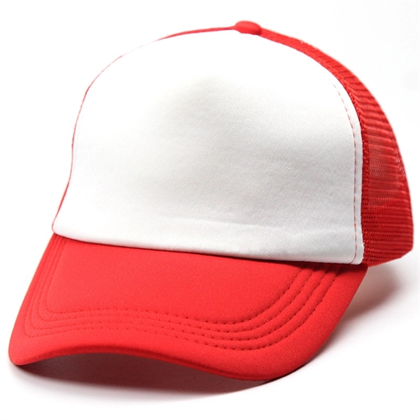 Custom Kids Mesh Back Baseball Cap & Children Trucker Hat - Custom Kids Mesh Back Baseball Cap & Children Trucker Hat - Image 15 of 17