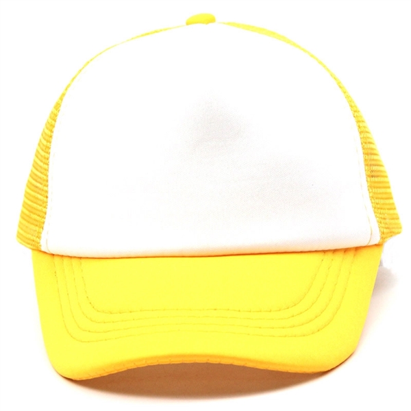 Custom Kids Mesh Back Baseball Cap & Children Trucker Hat - Custom Kids Mesh Back Baseball Cap & Children Trucker Hat - Image 17 of 17