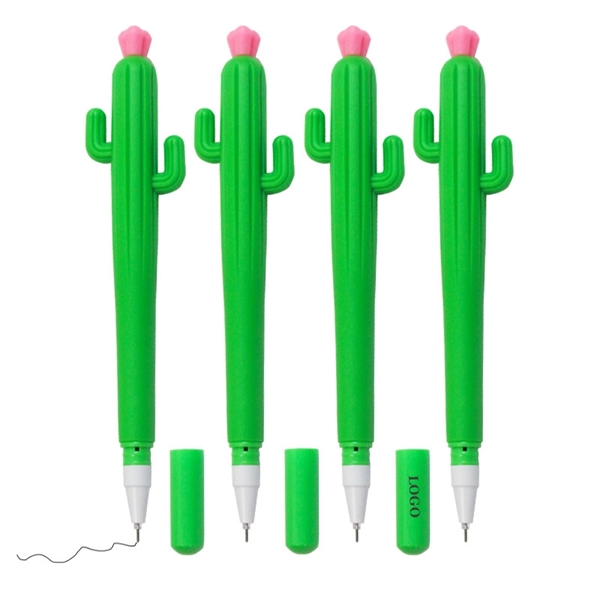 Cactus Shaped Gel Pens - Cactus Shaped Gel Pens - Image 0 of 2