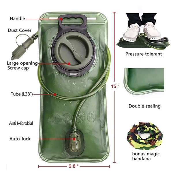 Large Capacity Soft Water Bag - Large Capacity Soft Water Bag - Image 1 of 6