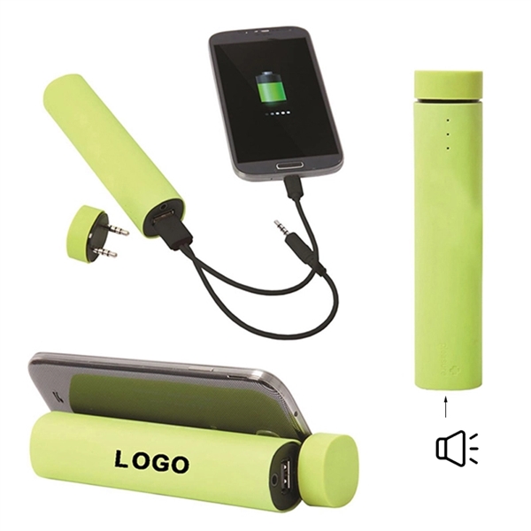 3 In 1 Mobile Phone Stand Bluetooth Speaker - 3 In 1 Mobile Phone Stand Bluetooth Speaker - Image 0 of 4