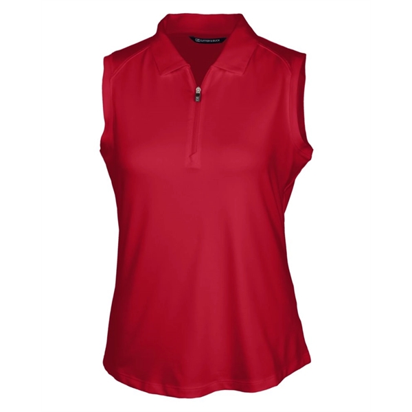 Cutter & Buck Forge Stretch Womens Sleeveless Polo - Cutter & Buck Forge Stretch Womens Sleeveless Polo - Image 5 of 11