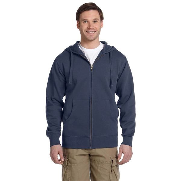 Econscious Men's Organic/Recycled Full-Zip Hooded Sweatshirt