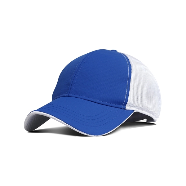 Fahrenheit Performance Pearl Nylon Mesh Back Cap - Fahrenheit Performance Pearl Nylon Mesh Back Cap - Image 1 of 5