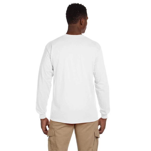 Gildan Adult Ultra Cotton® Long-Sleeve Pocket T-Shirt - Gildan Adult Ultra Cotton® Long-Sleeve Pocket T-Shirt - Image 2 of 48