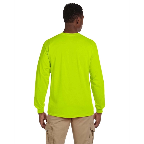 Gildan Adult Ultra Cotton® Long-Sleeve Pocket T-Shirt - Gildan Adult Ultra Cotton® Long-Sleeve Pocket T-Shirt - Image 5 of 48