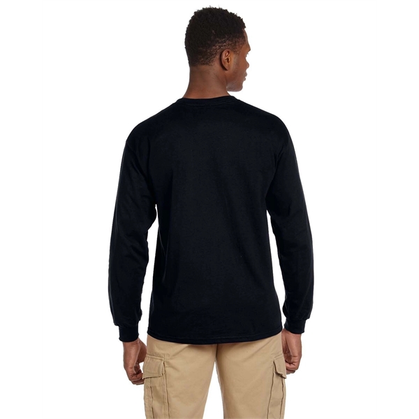 Gildan Adult Ultra Cotton® Long-Sleeve Pocket T-Shirt - Gildan Adult Ultra Cotton® Long-Sleeve Pocket T-Shirt - Image 7 of 48