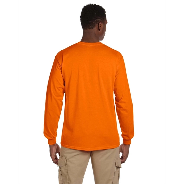 Gildan Adult Ultra Cotton® Long-Sleeve Pocket T-Shirt - Gildan Adult Ultra Cotton® Long-Sleeve Pocket T-Shirt - Image 14 of 48