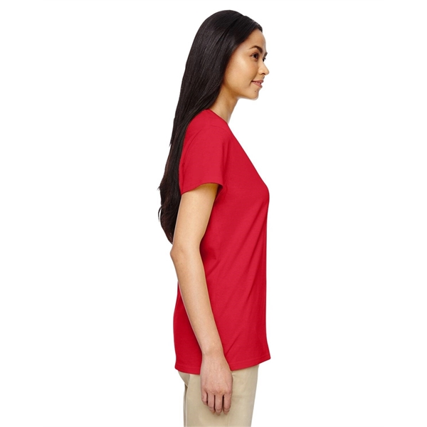 Gildan Ladies' Heavy Cotton™ V-Neck T-Shirt - Gildan Ladies' Heavy Cotton™ V-Neck T-Shirt - Image 7 of 109