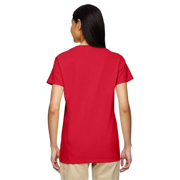 Gildan Ladies' Heavy Cotton™ V-Neck T-Shirt - Gildan Ladies' Heavy Cotton™ V-Neck T-Shirt - Image 8 of 109