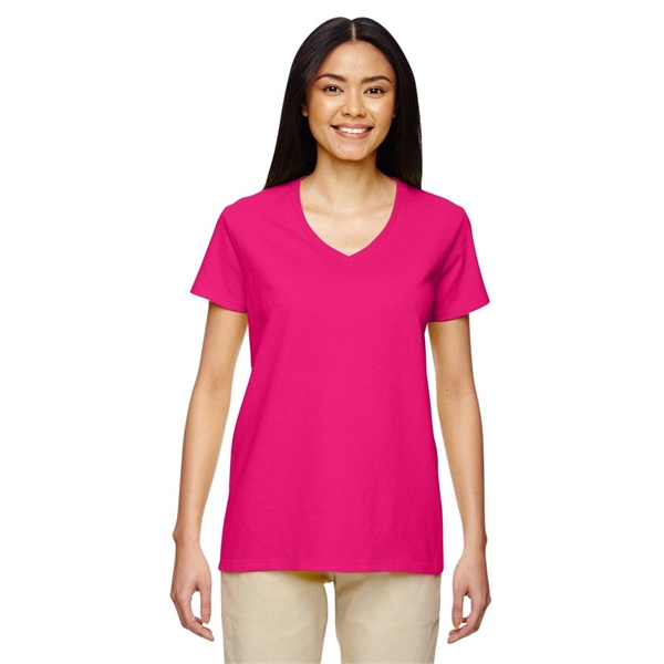 Gildan Ladies' Heavy Cotton™ V-Neck T-Shirt - Gildan Ladies' Heavy Cotton™ V-Neck T-Shirt - Image 9 of 109