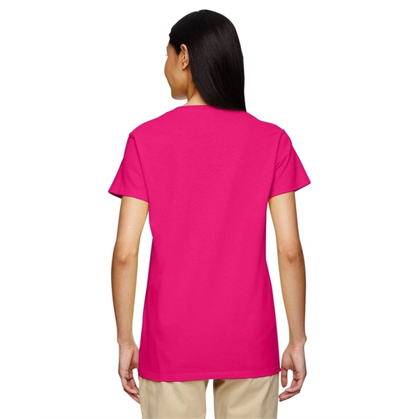 Gildan Ladies' Heavy Cotton™ V-Neck T-Shirt - Gildan Ladies' Heavy Cotton™ V-Neck T-Shirt - Image 11 of 109