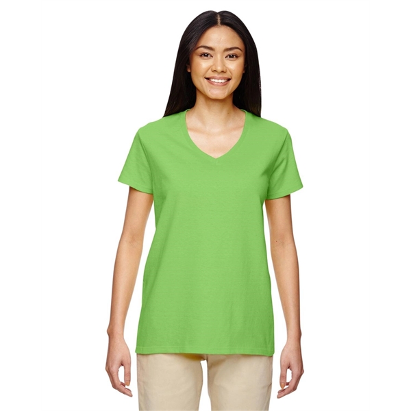 Gildan Ladies' Heavy Cotton™ V-Neck T-Shirt - Gildan Ladies' Heavy Cotton™ V-Neck T-Shirt - Image 12 of 109