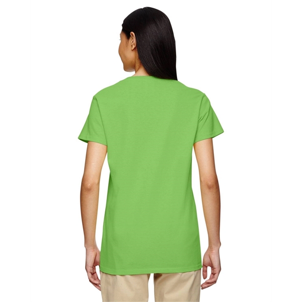 Gildan Ladies' Heavy Cotton™ V-Neck T-Shirt - Gildan Ladies' Heavy Cotton™ V-Neck T-Shirt - Image 14 of 109