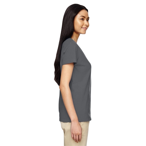 Gildan Ladies' Heavy Cotton™ V-Neck T-Shirt - Gildan Ladies' Heavy Cotton™ V-Neck T-Shirt - Image 17 of 109