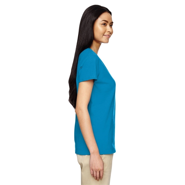 Gildan Ladies' Heavy Cotton™ V-Neck T-Shirt - Gildan Ladies' Heavy Cotton™ V-Neck T-Shirt - Image 19 of 109