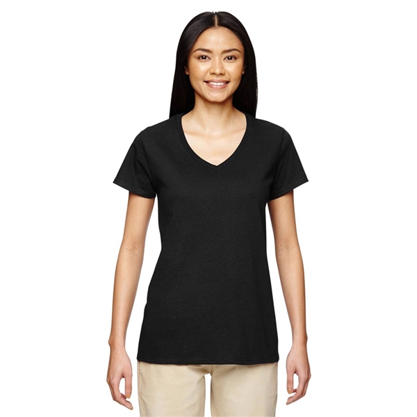 Gildan Ladies' Heavy Cotton™ V-Neck T-Shirt - Gildan Ladies' Heavy Cotton™ V-Neck T-Shirt - Image 21 of 109