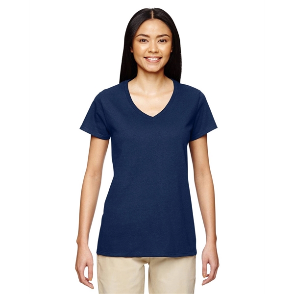 Gildan Ladies' Heavy Cotton™ V-Neck T-Shirt - Gildan Ladies' Heavy Cotton™ V-Neck T-Shirt - Image 27 of 109