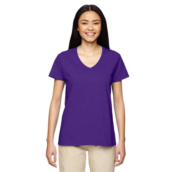 Gildan Ladies' Heavy Cotton™ V-Neck T-Shirt - Gildan Ladies' Heavy Cotton™ V-Neck T-Shirt - Image 30 of 109