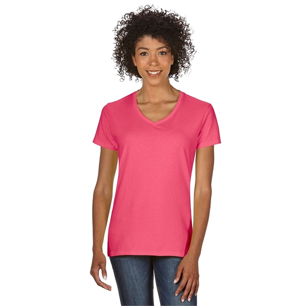 Gildan Ladies' Heavy Cotton™ V-Neck T-Shirt - Gildan Ladies' Heavy Cotton™ V-Neck T-Shirt - Image 33 of 109