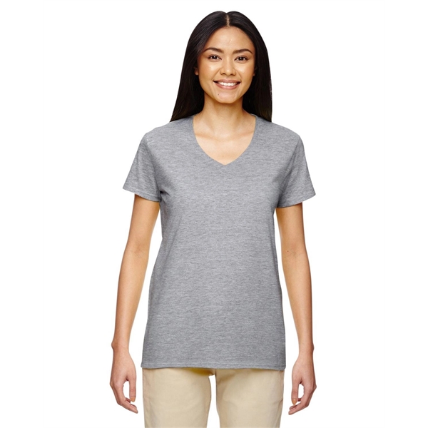 Gildan Ladies' Heavy Cotton™ V-Neck T-Shirt - Gildan Ladies' Heavy Cotton™ V-Neck T-Shirt - Image 37 of 109