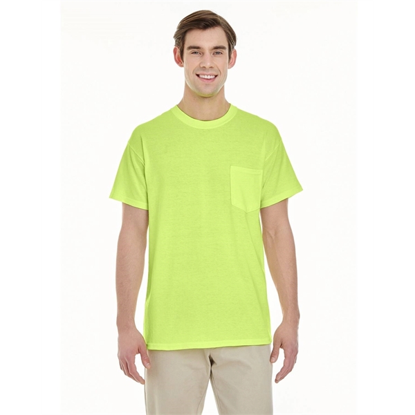 Gildan Unisex Heavy Cotton Pocket T-Shirt - Gildan Unisex Heavy Cotton Pocket T-Shirt - Image 3 of 76