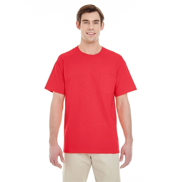 Gildan Unisex Heavy Cotton Pocket T-Shirt - Gildan Unisex Heavy Cotton Pocket T-Shirt - Image 15 of 76