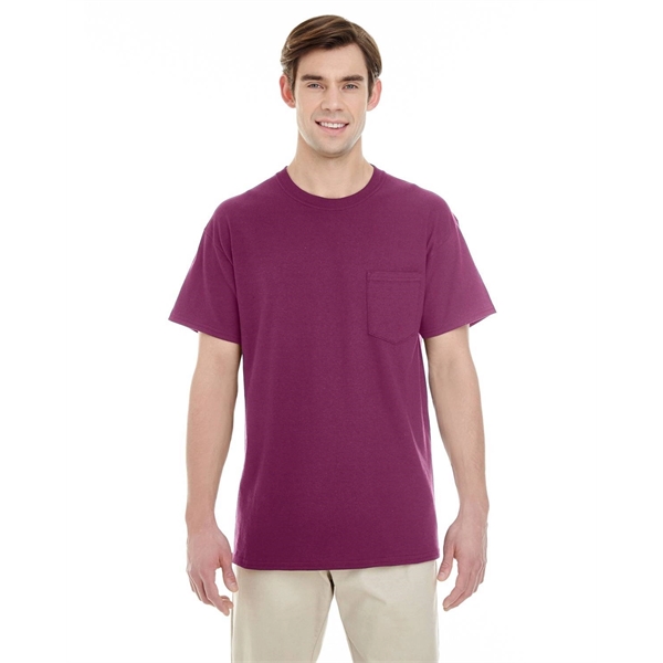 Gildan Unisex Heavy Cotton Pocket T-Shirt - Gildan Unisex Heavy Cotton Pocket T-Shirt - Image 27 of 76