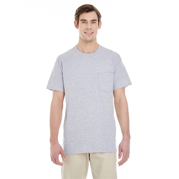 Gildan Unisex Heavy Cotton Pocket T-Shirt - Gildan Unisex Heavy Cotton Pocket T-Shirt - Image 33 of 76