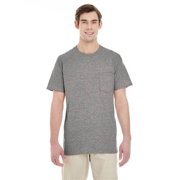 Gildan Unisex Heavy Cotton Pocket T-Shirt - Gildan Unisex Heavy Cotton Pocket T-Shirt - Image 36 of 76