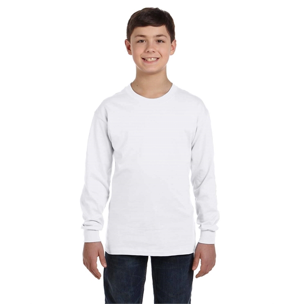 Gildan Youth Heavy Cotton™ Long-Sleeve T-Shirt - Gildan Youth Heavy Cotton™ Long-Sleeve T-Shirt - Image 0 of 92