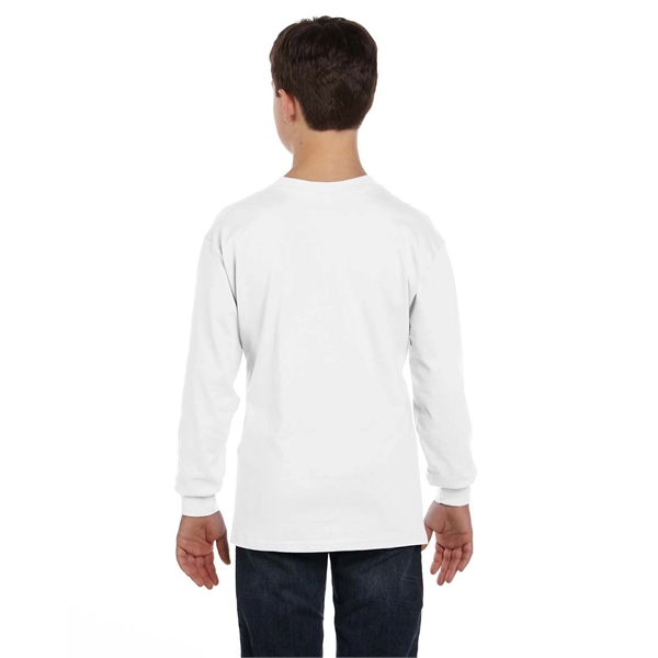 Gildan Youth Heavy Cotton™ Long-Sleeve T-Shirt - Gildan Youth Heavy Cotton™ Long-Sleeve T-Shirt - Image 1 of 92