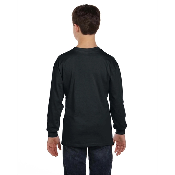 Gildan Youth Heavy Cotton™ Long-Sleeve T-Shirt - Gildan Youth Heavy Cotton™ Long-Sleeve T-Shirt - Image 8 of 92