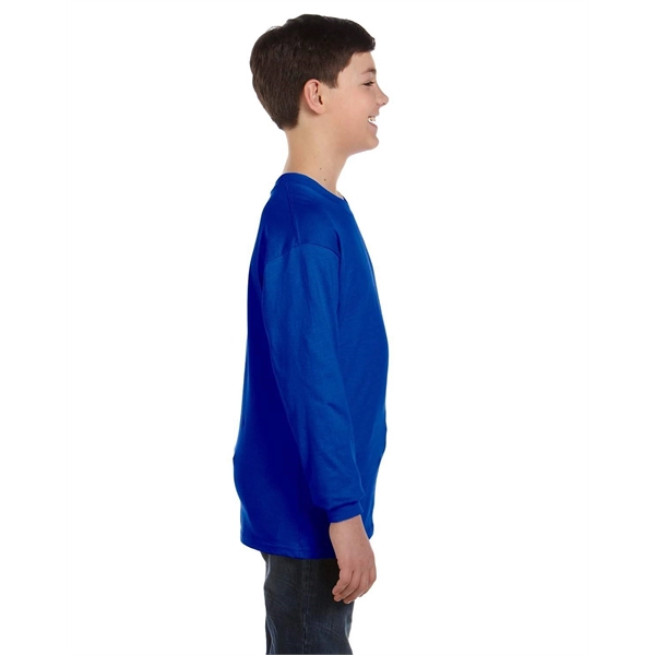 Gildan Youth Heavy Cotton™ Long-Sleeve T-Shirt - Gildan Youth Heavy Cotton™ Long-Sleeve T-Shirt - Image 13 of 92