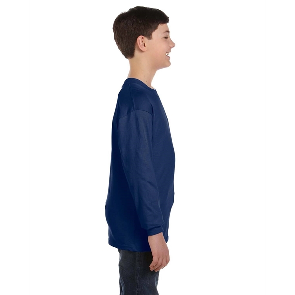 Gildan Youth Heavy Cotton™ Long-Sleeve T-Shirt - Gildan Youth Heavy Cotton™ Long-Sleeve T-Shirt - Image 16 of 92